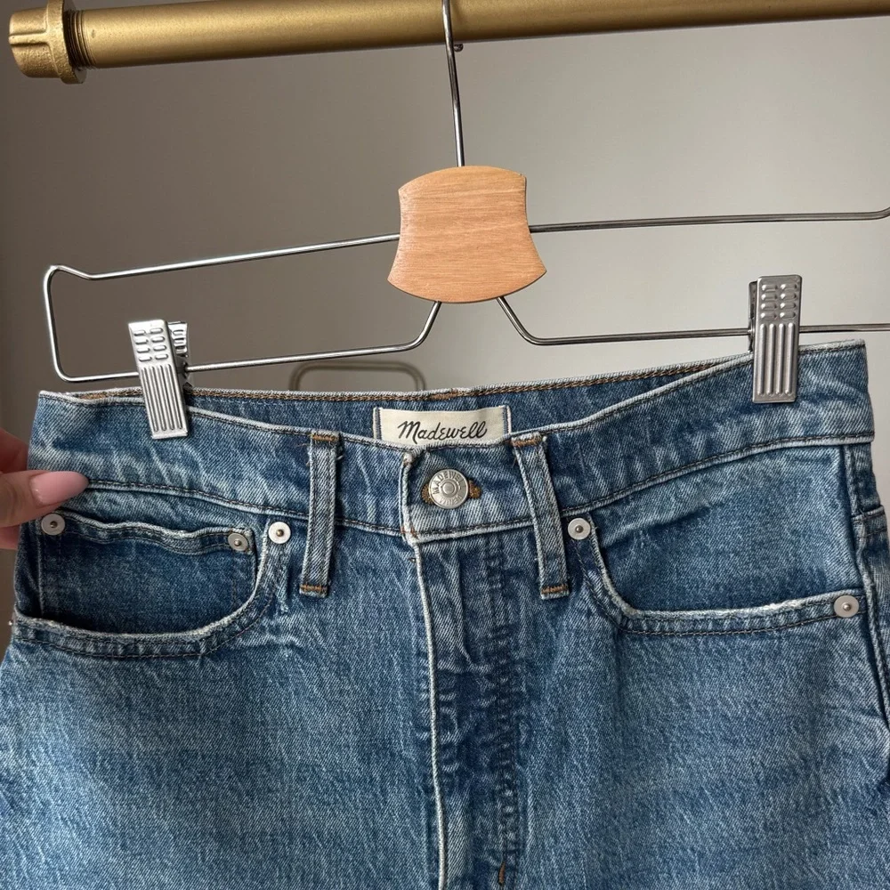 Madewell Balloon Jeans Blue High Rise, Trendy, Size 26 - Picture 4 of 14